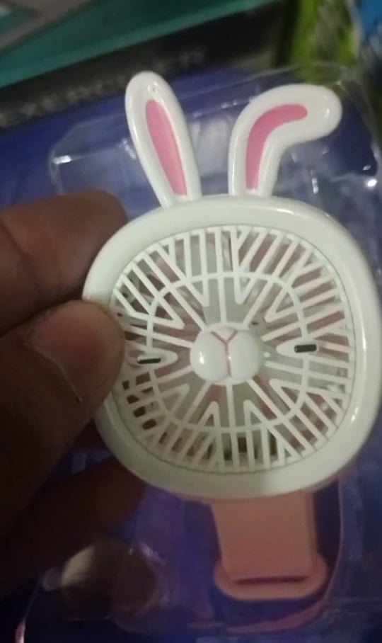 Cartoon Style Children Watch Fan