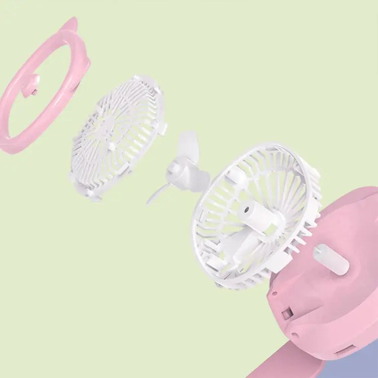 Cartoon Style Children Watch Fan