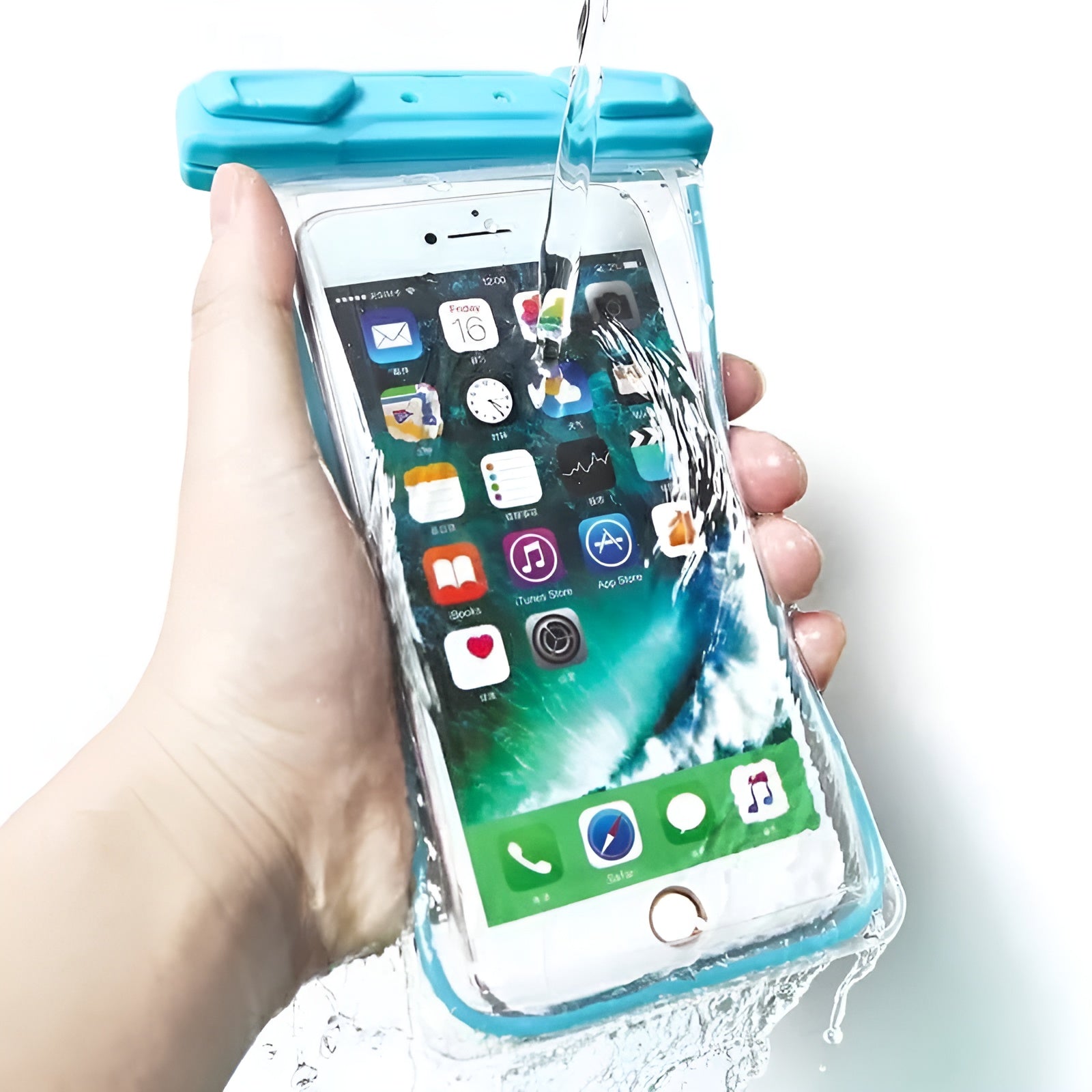 Universal Water Proof Mobile Pouch - Random color