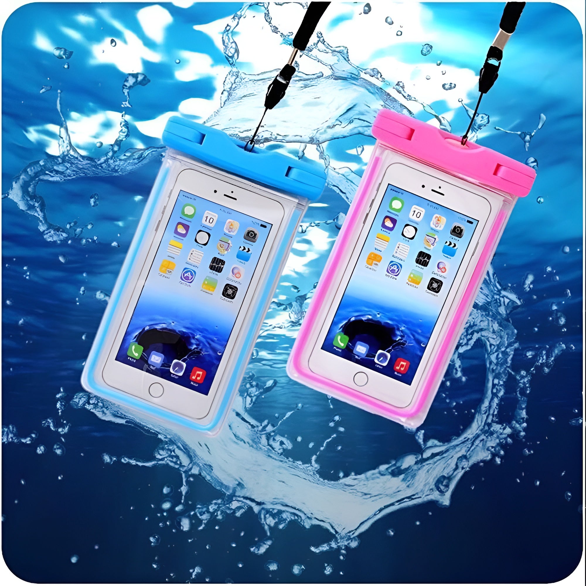 Universal Water Proof Mobile Pouch - Random color