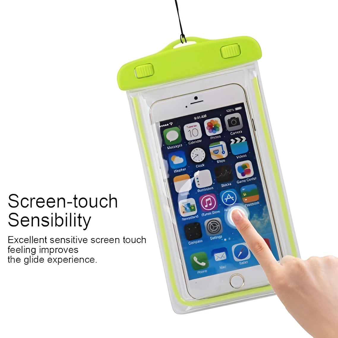 Universal Water Proof Mobile Pouch - Random color