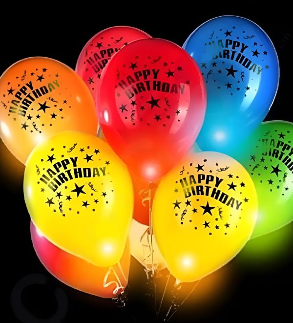 5pcs Light Up Led Balloons