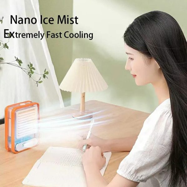 Portable Desktop Air Conditioner Usb Mini Air Cooler Fan