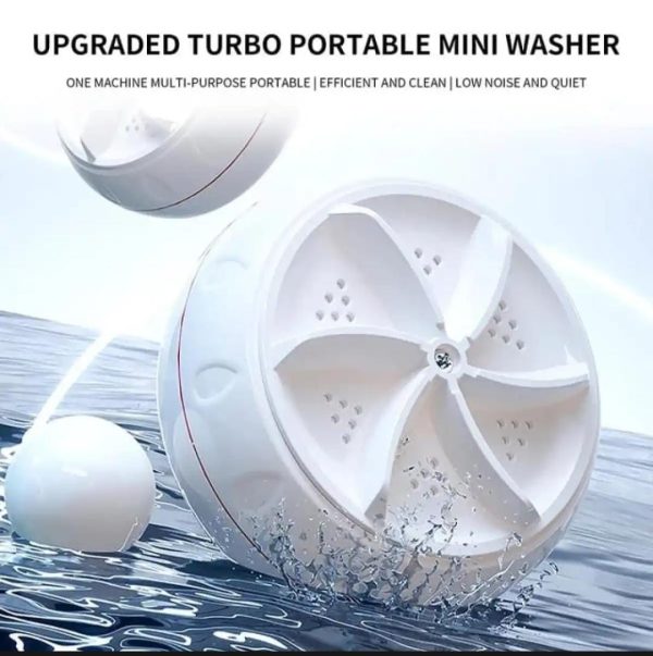 Portable Usb Travel Turbo Mini Washer