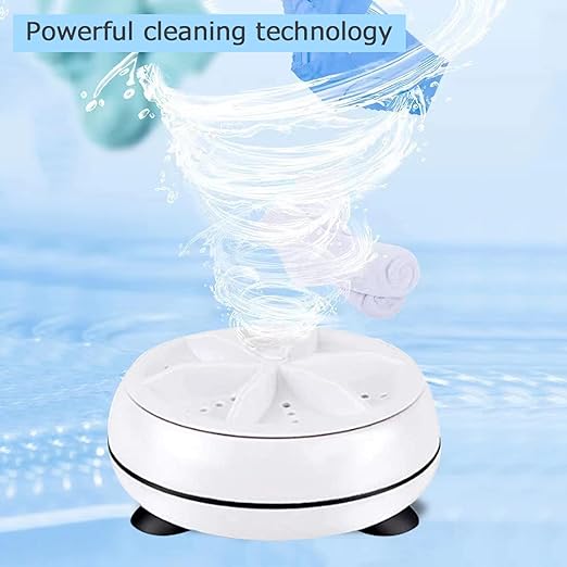 Portable Usb Travel Turbo Mini Washer