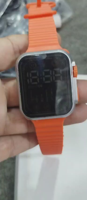 Salicon Digital Display Strap Watch