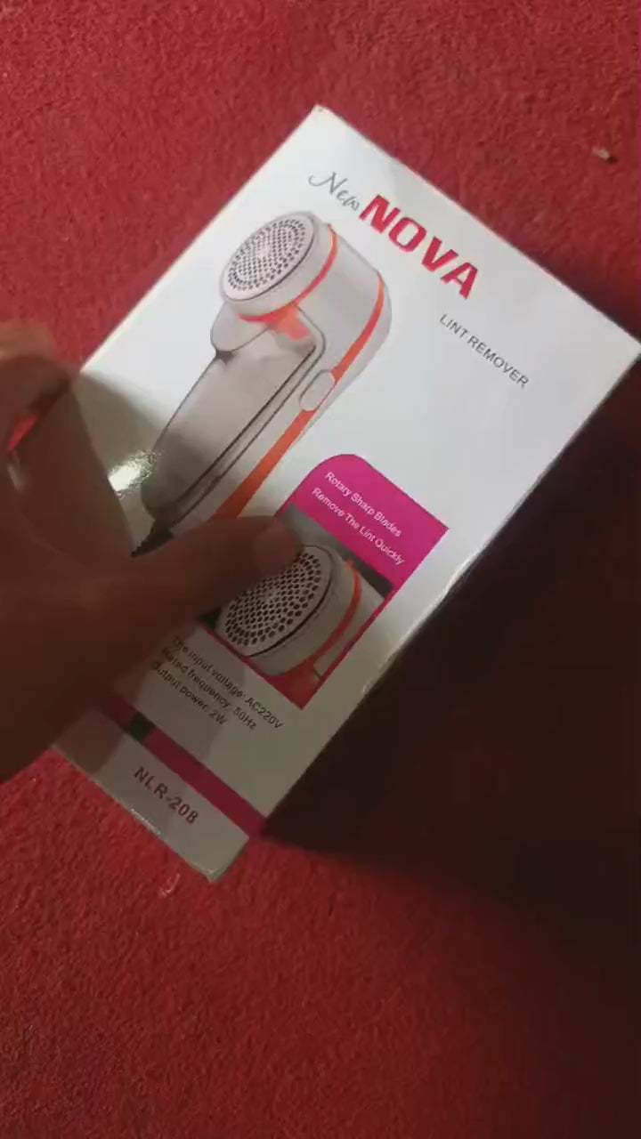 Nova Nlr-208 Electric Fabric Lint Remover