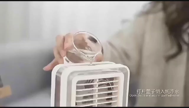 Portable Desktop Air Conditioner Usb Mini Air Cooler Fan