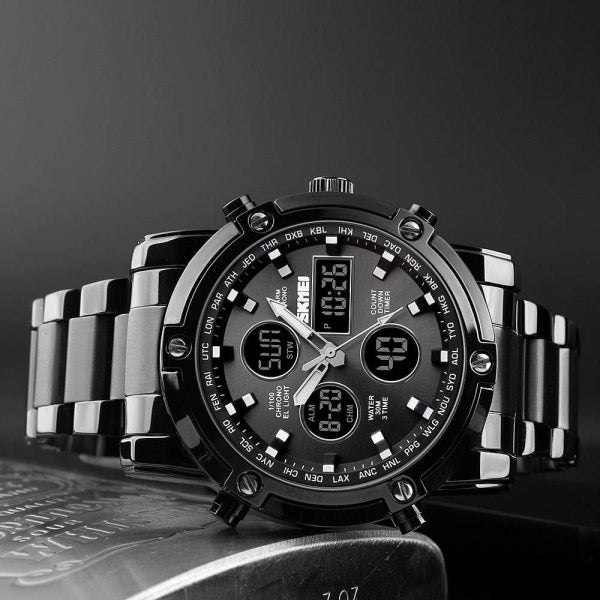 Skemie 1389 Men’s Digital Analog Watch